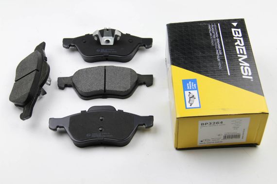 Колодки передні гальмівні Renault Megane/Scenic/Clio 02-(ATE), Bremsi (BP3264) | Зображення 2