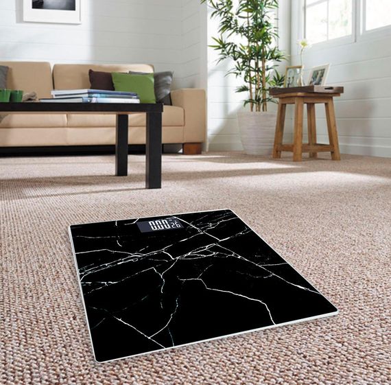 Весы напольные электронные стеклянные Maestro MR-1826 до 150 кг с высокой точностью | Зображення 2