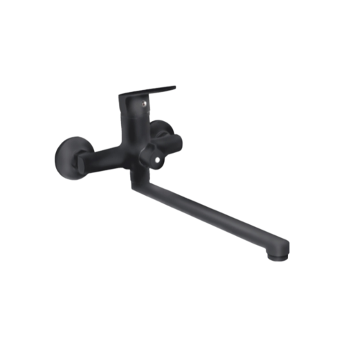 Змішувач S37 d35мм для ванної гусак прямий 350мм дивертор вбуд.картрідж (B) Aquatica