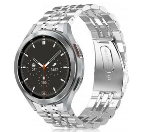 Металлический ремешок Primolux Steel Link для часов Samsung Galaxy Watch 4 Classic 46mm - Silver