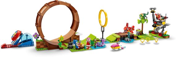 Конструктор LEGO Sonic the Hedgehog Змагання петлі Соніка на зеленому пагорбі (76994) | Зображення 4