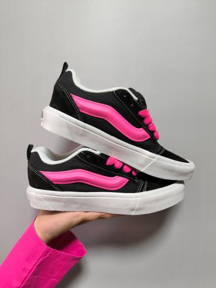 Кросівки Vans Knu Skool Black Pink весна / літо / осінь R174 38 24 см | Зображення 8