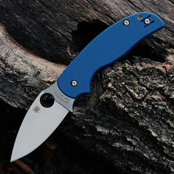 Ніж Spyderco Sage 5 CPM SPY27 G-10 Blue | Зображення 3