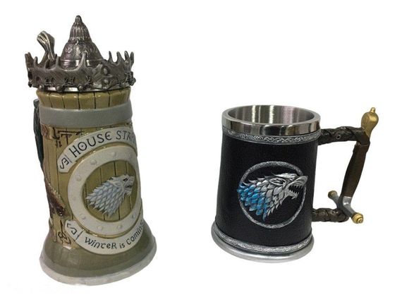 Подарочный набор Кружка Game Of Thrones House Stark Игра Престолов Дом Старков и Winter Is Coming Stark | Зображення 2