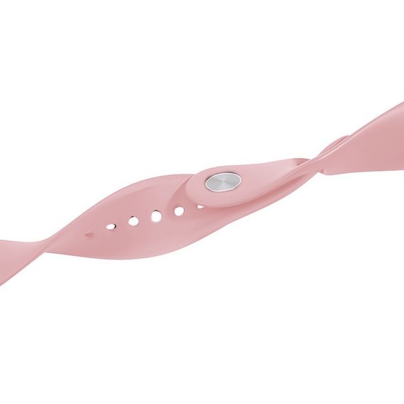 Ремінець Hoco WA01 Flexible series Apple watch (38/40/41mm) Crimson Cherry Powder Sand | Зображення 2