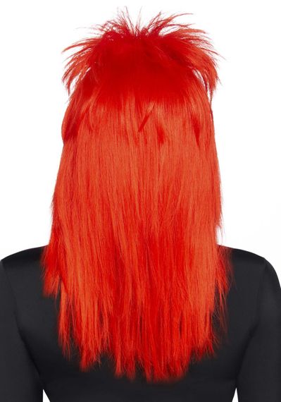 Перука рок-зірки Leg Avenue Unisex rockstar wig Red, унісекс, 53 см | Зображення 1