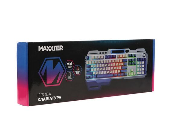 Ігрова клавіатура Maxxter KBG-RGB-01-UA | Зображення 7