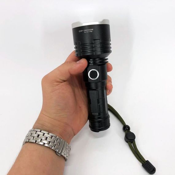Ліхтарик тактичний акумуляторний X-Balog BL-531-P90 | Ліхтар ручний тактичний | Тактичний TO-709 ліхтар police | Зображення 2
