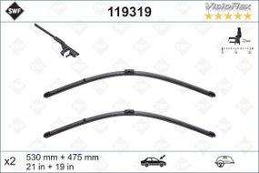 Щітки склоочисника 530 475мм VW Golf IV Bora Polo 97- 119319