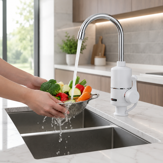 Водонагрівач Delimano WATER HEATER RX-004 / Кран-водонагрівач на нижнє підключення