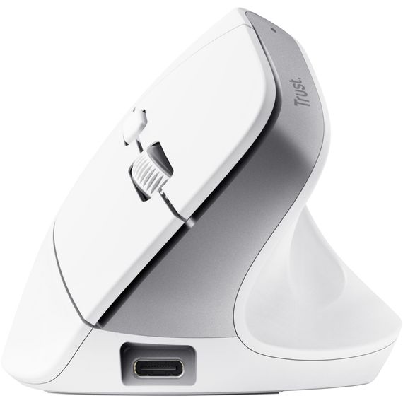 Мишка Trust Bayo+ Ergonomic Wireless/Bluetooth White (25399) | Зображення 5