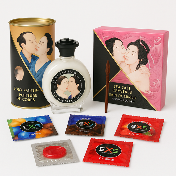 COMBO набір - (Shunga + Love Match + EXS) M