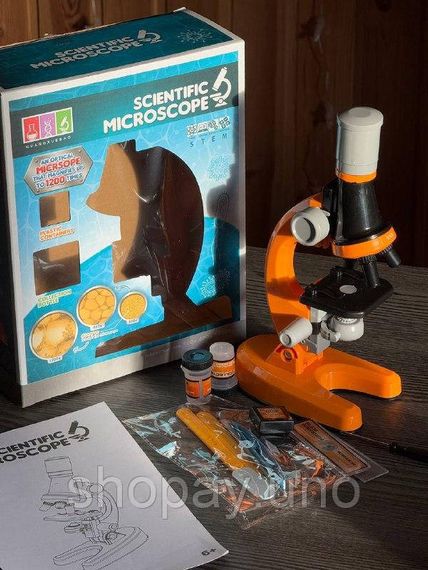 Дитячий мікроскоп Scientific Microscope збільшує у 1200 разів | Зображення 1