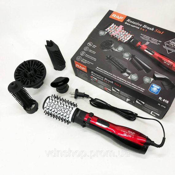 Фен професійний складаний RAF, Щітка сушка для волосся, Фен для волосся з налаштуваннями DO-64 | Зображення 8