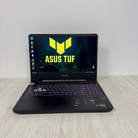 Игровой ноутбук Б-класс Asus TUF Gaming FX505DV / 15.6" (1920x1080) IPS / AMD Ryzen 5 3550H (4 (8) ядра по 2.1 - 3.7 GHz) / 16 GB DDR4 / 512 GB SSD / nVidia GeForce RTX 2060, 6 GB GDDR6, 192-bit / WebCam б/у | Зображення 1