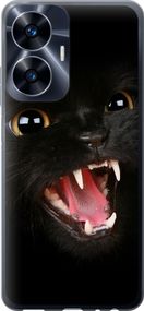Чехол на Realme C55 Чёрная кошка "932u-2992-17620"