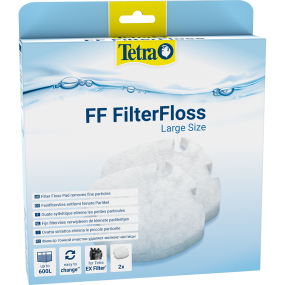 Вкладиш Tetra Filter Floss для зовнішнього фільтра EX 1200/1500 волокнистий 2 шт