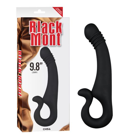 Масажер простати універсальний Chisa Black Mont Hand Gun, чорний Sex Aura