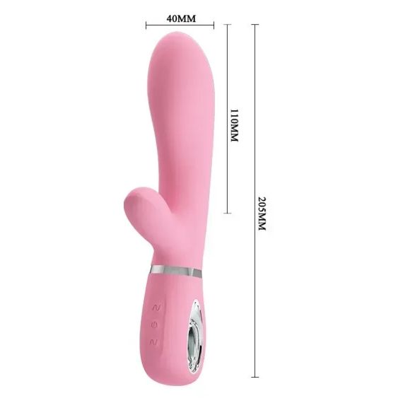 Вібратор PRETTY LOVE THOMAS USB PINK 7 function Sex Aura | Зображення 5