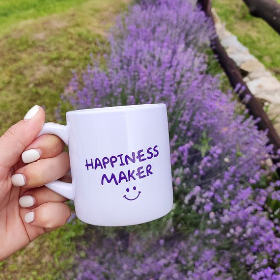 Кружка маленька Happiness maker 170 мл (KRD_20M082)