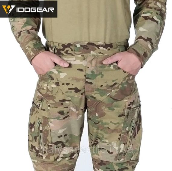 Тактичний костюм Assault multicam UF сорочка та штани з наколінниками | Зображення 7
