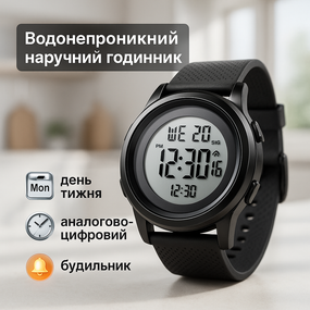 Спортивные мужские часы для парня, Часы для активных военных Армейские с водонепроницаемостью WU-72