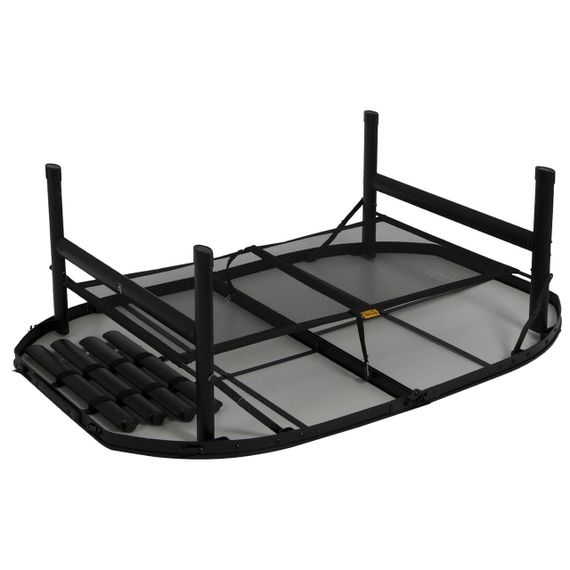 Стіл Bo-Camp Northgate Oval 120x80 cm Black/Grey (1404187) | Зображення 3