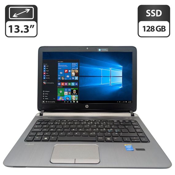 Ноутбук HP ProBook 430 G2 / 13.3" (1366x768) TN / Intel Core i5-4210U (2 (4) ядра по 1.7 - 2.7 GHz) / 8 GB DDR3 / 128 GB SSD / Intel HD Graphics 4400 / WebCam б/у