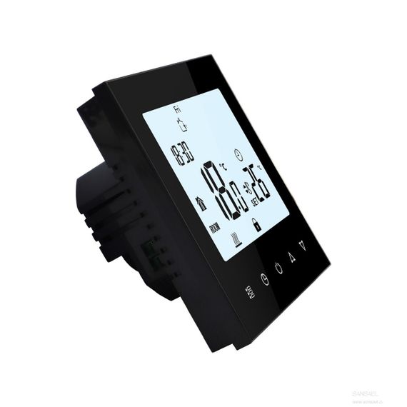 Терморегулятор Heat Plus M8.16B Black WIFI | Зображення 1