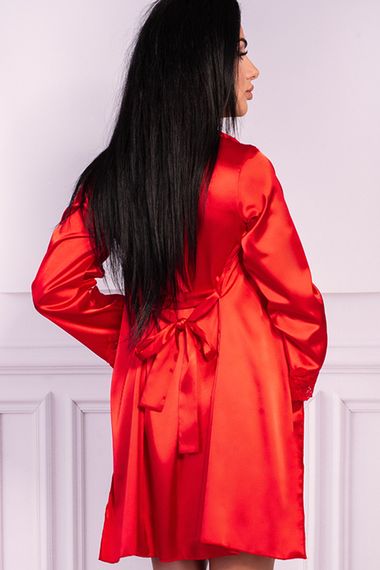 Комплект халат и сорочка LivCo Corsetti Jacqueline Красный S/M | Зображення 6