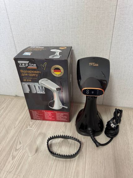 Відпарювач вертикальний ручний для одягу Zepline ZP-210-Black 2000 Вт чорний | Зображення 6