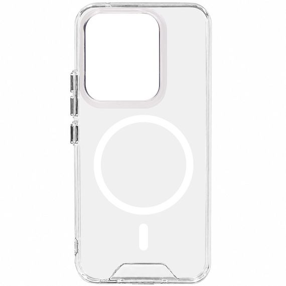 Чохол TPU Space Case with Magnetic Fit для Xiaomi Redmi Note 14 4G (Europe version) Прозорий