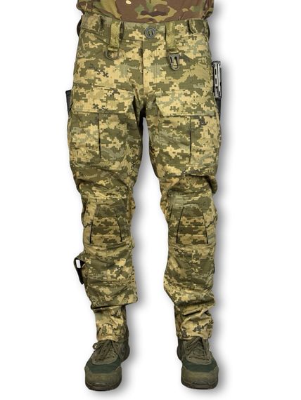 Тактичні штани Raptor «FLEX» з наколінниками та еластичними вставками Піксель 46/4 | Зображення 1