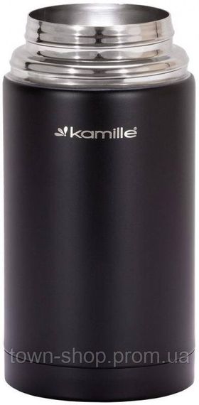 Термос пищевой Kamille Merikano 1000мл из нержавеющей стали KM-2093 | Зображення 3