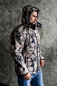 Куртка зимова зі знімним капюшоном