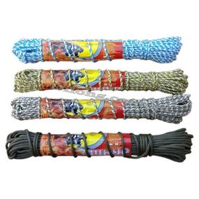 Бытовой плетеный шнур с наполнителем, Ø3 мм, 20 м (B-12)