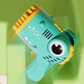 Пистолет детский автоматический для мыльных пузырей Bubble blaster AND 636-73 Голубой