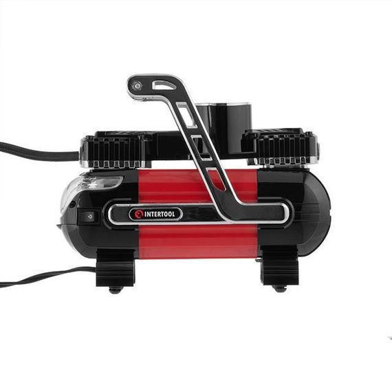 Компресор автомобільний 12 В. Два циліндри 30 мм INTERTOOL AC-00031 | Зображення 4