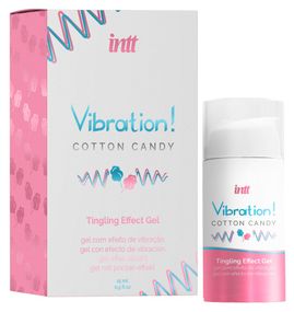 Рідкий вібратор - Intt Vibration! Cotton Candy 15 мл