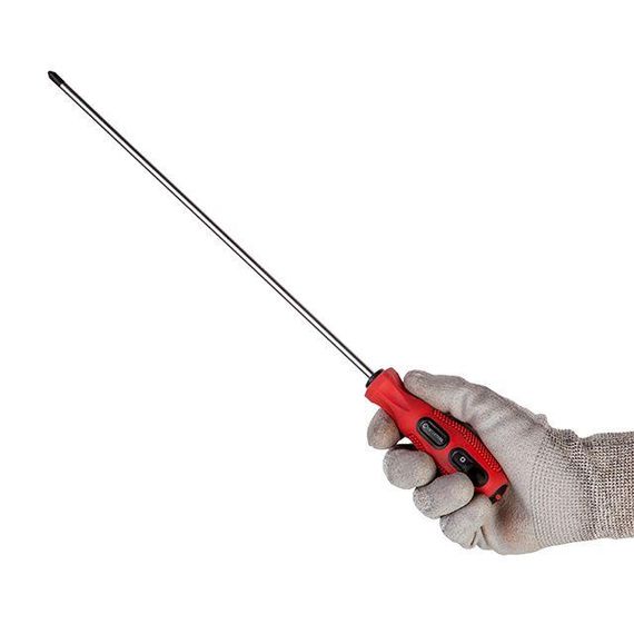 Викрутка хрестова PH2*300 мм INTERTOOL VT-3148 | Зображення 3