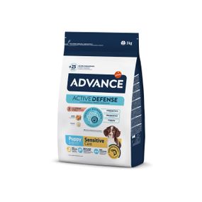 Сухий корм для цуценят з лососем Advance Puppy Sensitive, 3 кг