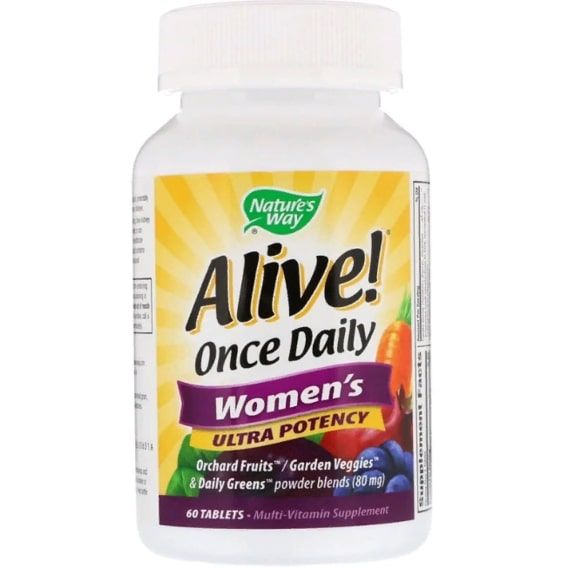 Вітамінно-мінеральний комплекс Nature's Way Alive! Once Daily Women's 60 Tabs NWY-15686