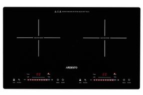 Индукционная электроплитка Ardesto ICS-B218 - 2 конфорки 1800+1300Вт/ таймер/ boost/ черная (ICS-B218)