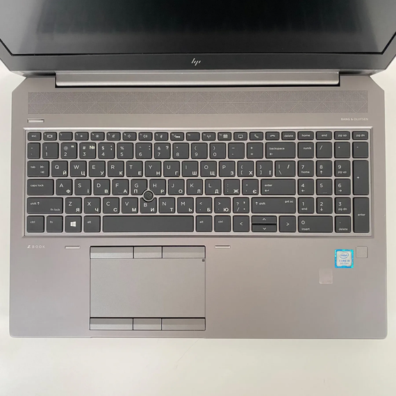 Мобильная рабочая станция Б-класс HP zBook 15 G6 / 15.6" (3840x2160) IPS / Intel Core i9-9880H (8 (16) ядер по 2.3 - 4.8 GHz) / 32 GB DDR4 / 512 GB SSD / nVidia Quadro T1000, 4 GB GDDR5, 128-bit / WebCam / TouchID б/у + Подарок Беспроводная мышь / USB | Зображення 2