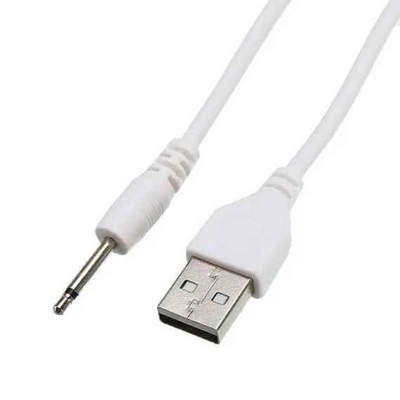USB кабель для вібратора DC  2,5 мм. Зарядний кабель для секс-іграшок | Зображення 1
