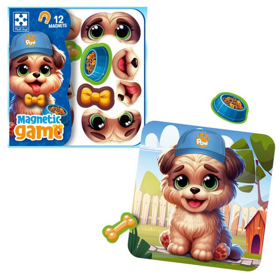 Гра розвиваюча "Емоції Песика" VT3220-04, 12 магнітів | Зображення 1