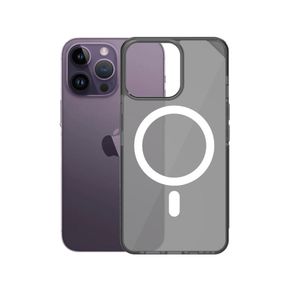 Чохол накладка Silicone Clear Case Full MagSafe для iPhone 13 Pro- grey