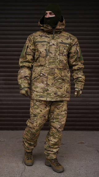 Зимовий костюм бушлат+штани мультикам розмір 44-46 (3-4) | Зображення 6