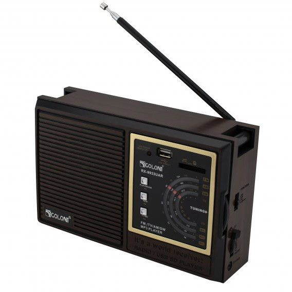 Радиоприёмник аккумуляторный автономный GOLON RX-9933UAR | Зображення 3