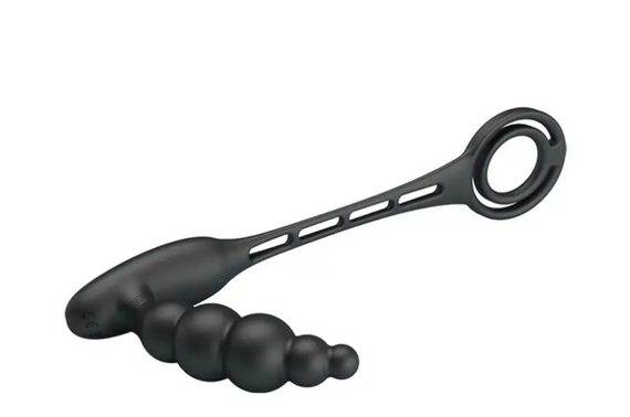 Ерекційне кільце з анальним вібростимулятором Pretty Love VIBRATION PENIS SLEEVE III sexstyle | Зображення 5